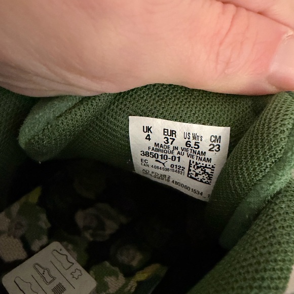 Puma x liberty mayze platform gumshoe sneaker embroidered floral green lilac ltd - Picture 13 of 17